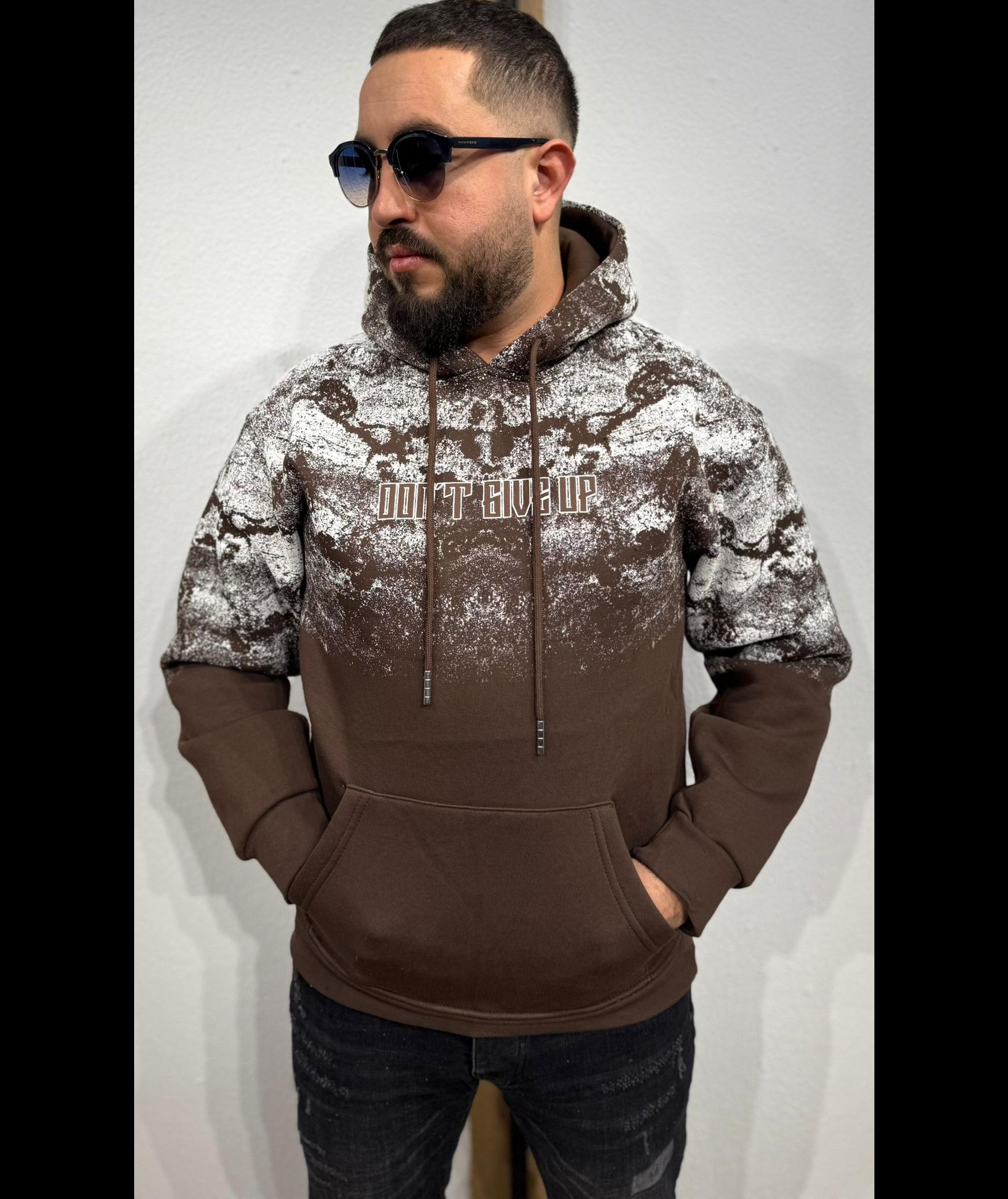 Sudadera diseño Don't give up - Imagen 4