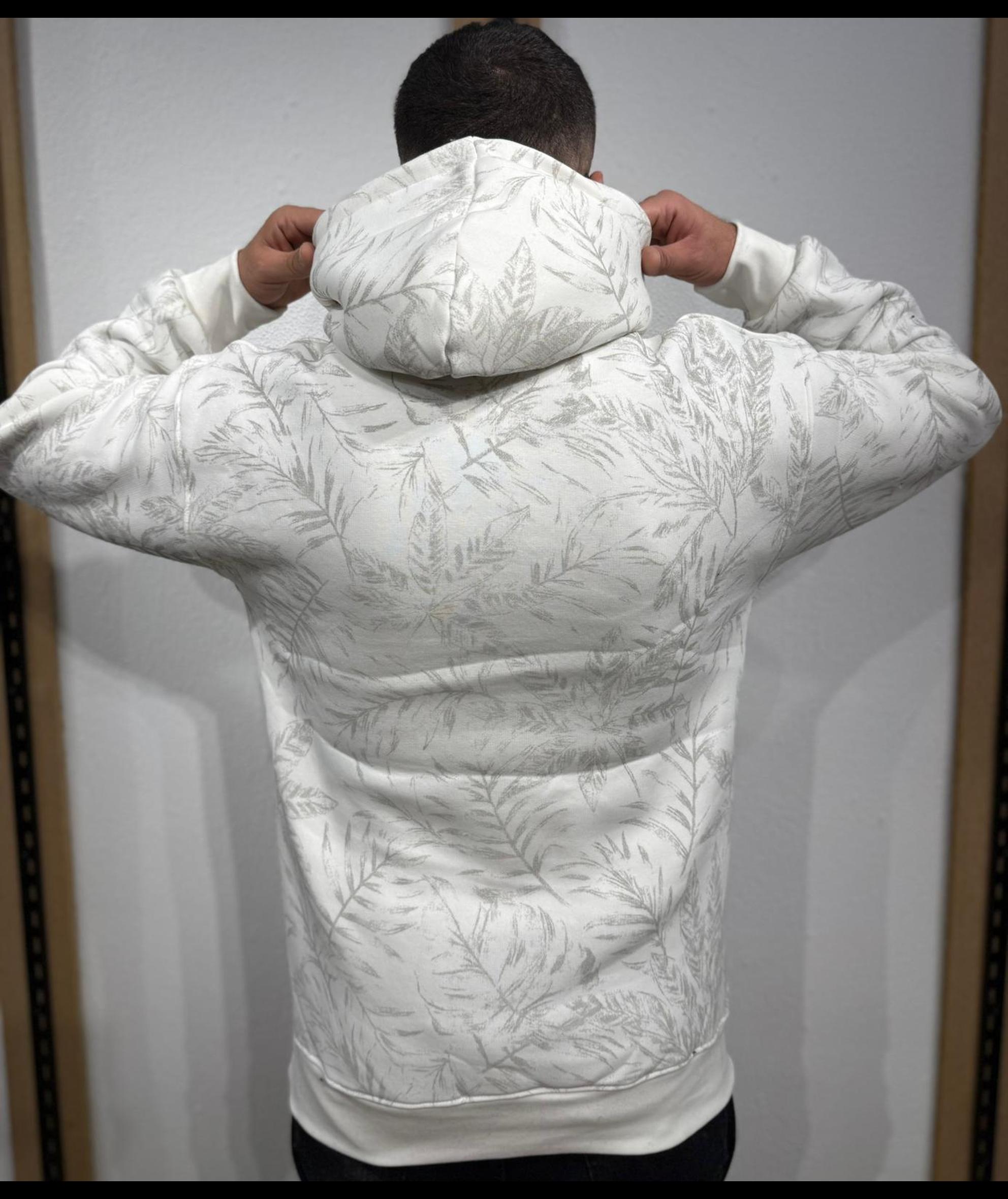 Sudadera diseño de hojas - Imagen 9