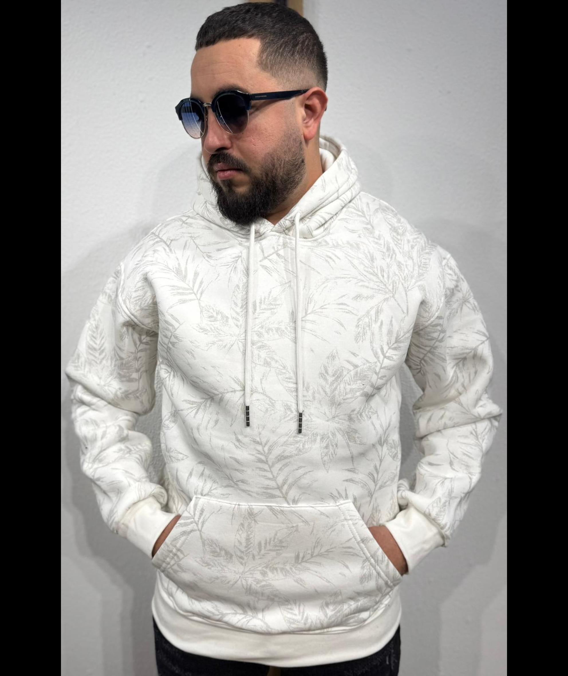 Sudadera diseño de hojas - Imagen 8