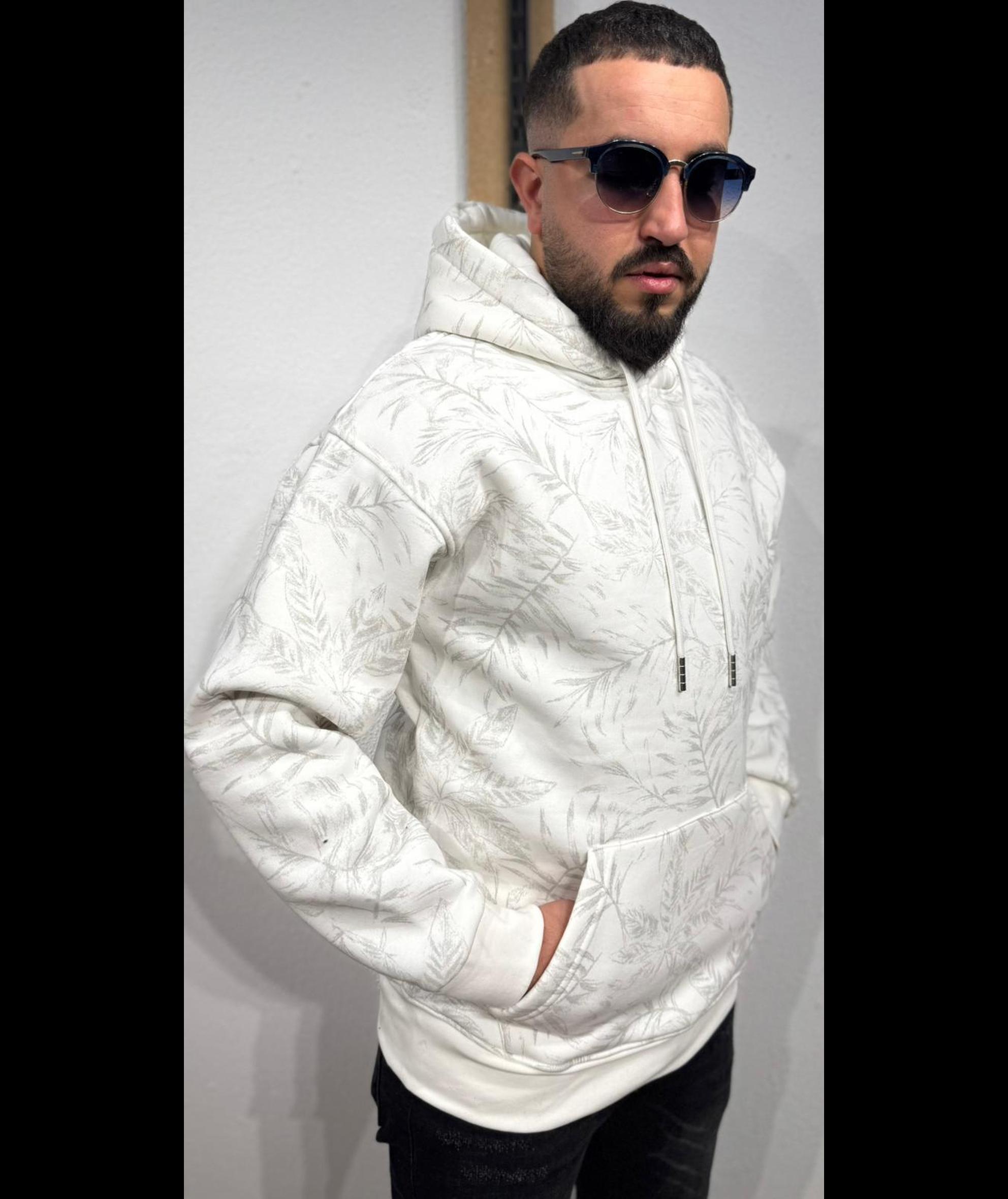 Sudadera diseño de hojas - Imagen 7