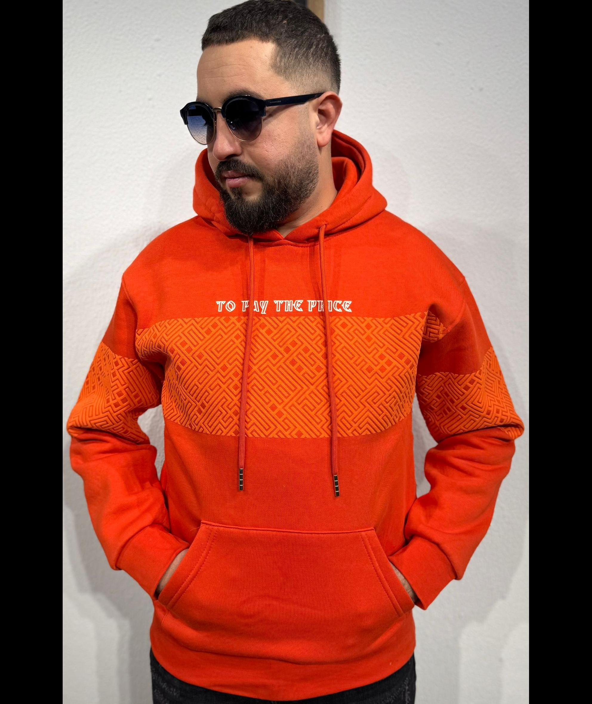 Sudadera diseño cuadros - Imagen 3