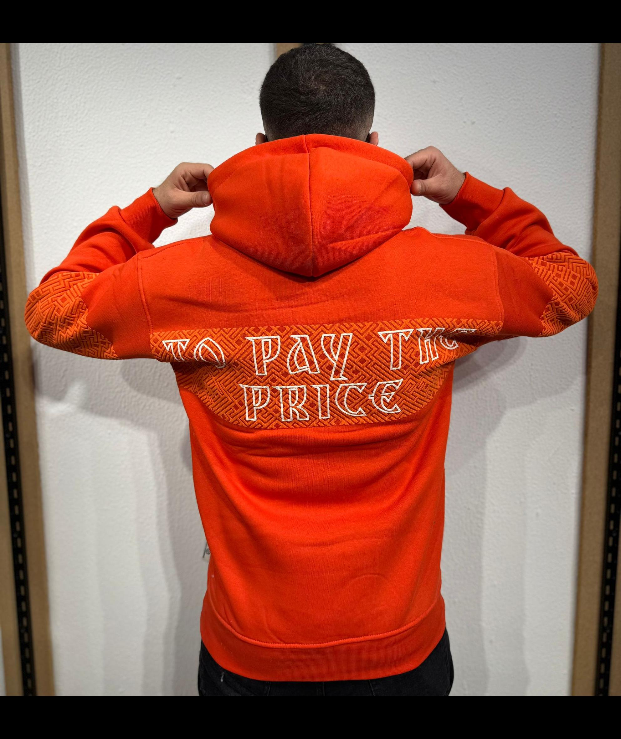 Sudadera diseño cuadros