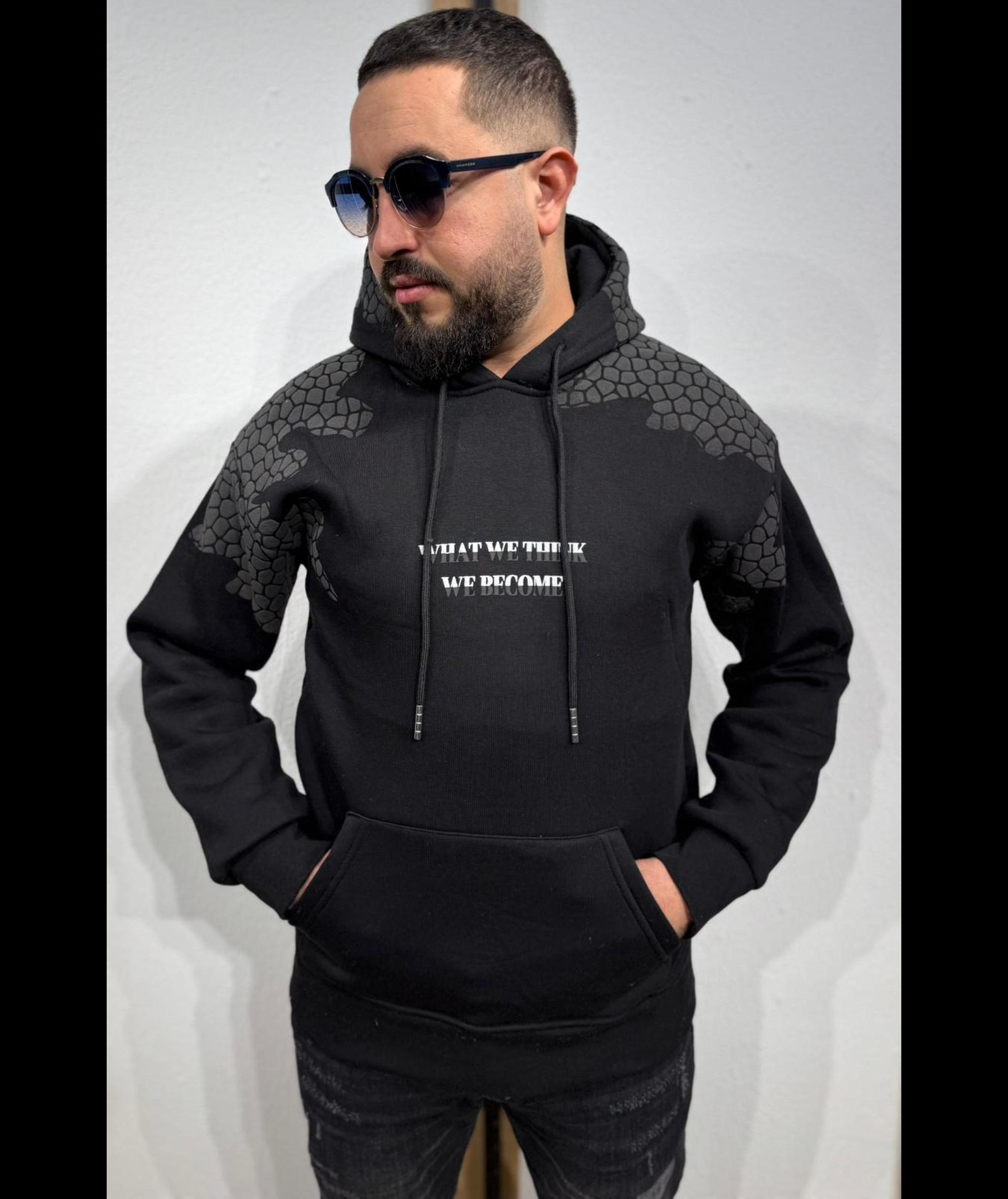 Sudadera diseño en hombros - Imagen 3